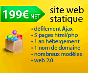 Pack Site Internet Vitrine Statique Ajax