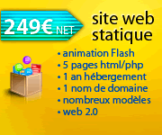 Pack Site Internet Vitrine Statique Flash