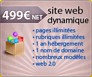 Pack Site Internet Dynamique CMS